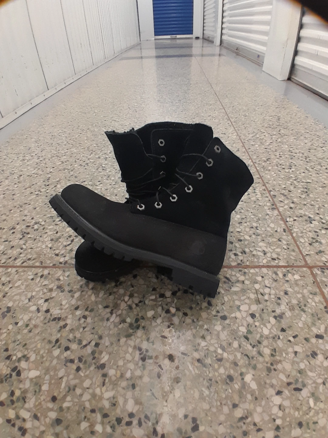 Timberland Black Winter Boots Women's Size 6