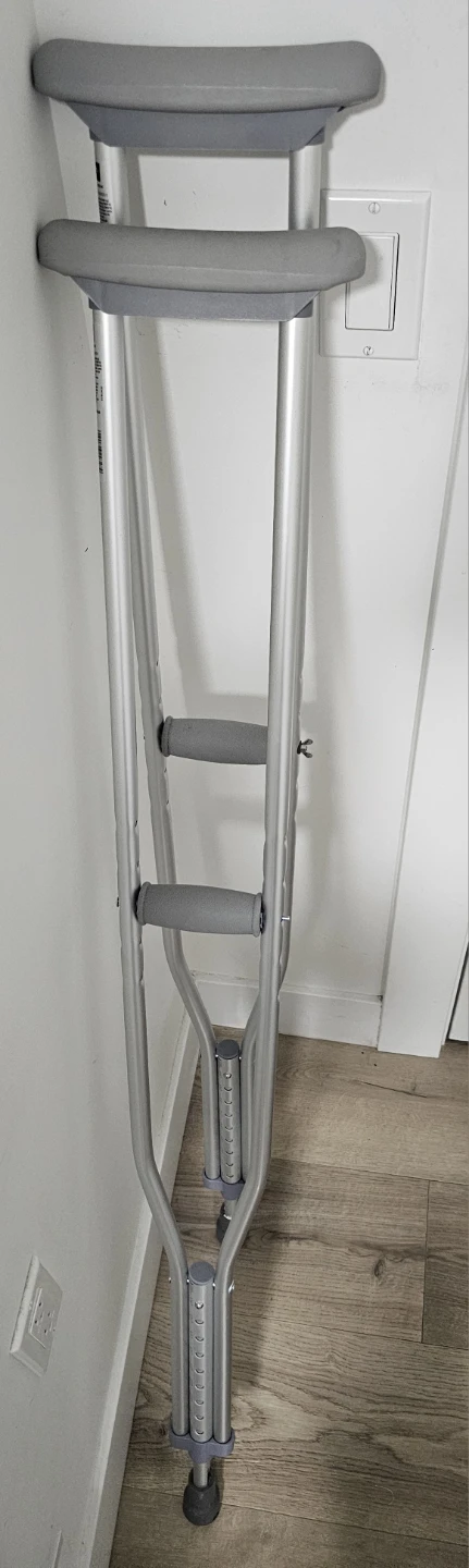 Two Medline Crutches - photo 4