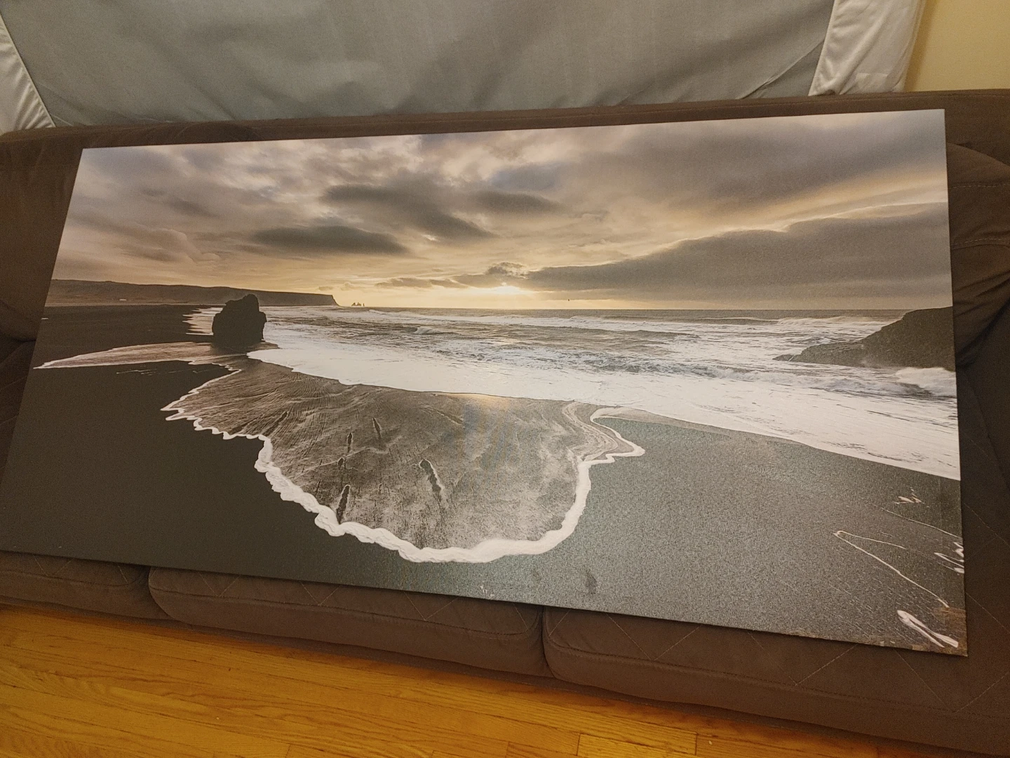 Large Beach Sunset Wall Art - photo 3