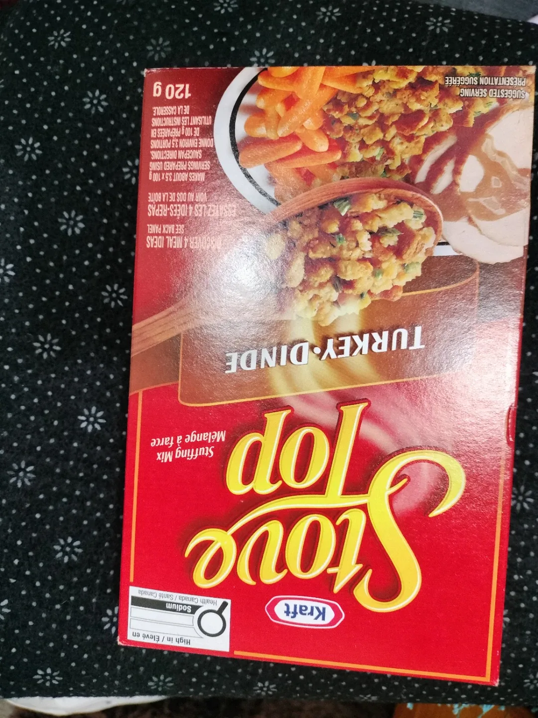 Kraft Stove Top Turkey Stuffing Mix 120g