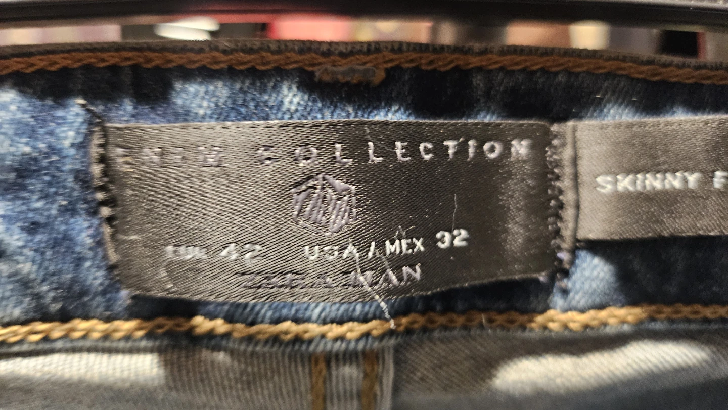 Zara Man Skinny Fit Jeans Size 32 - photo 5
