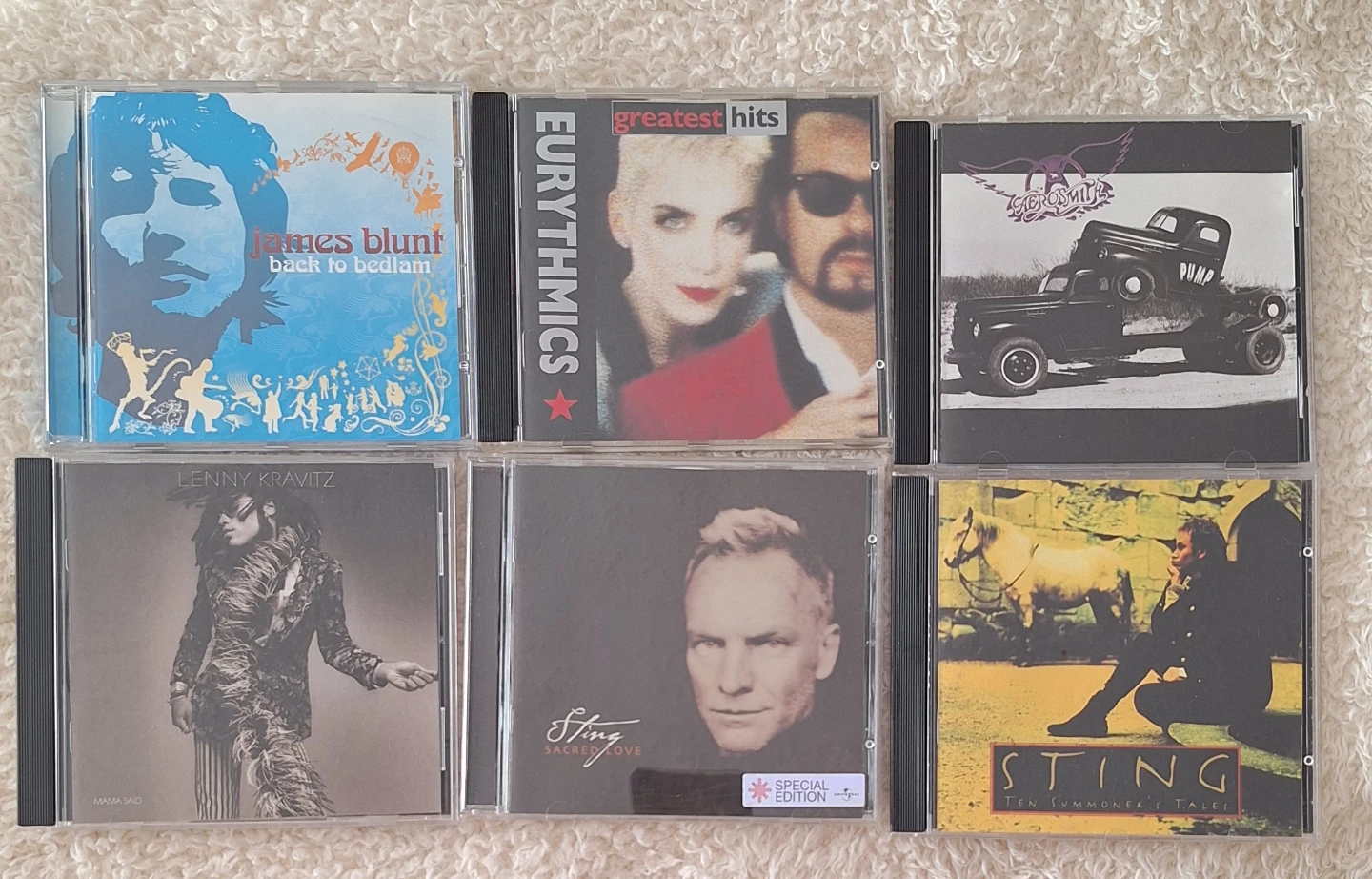 12 Assorted Music CDs