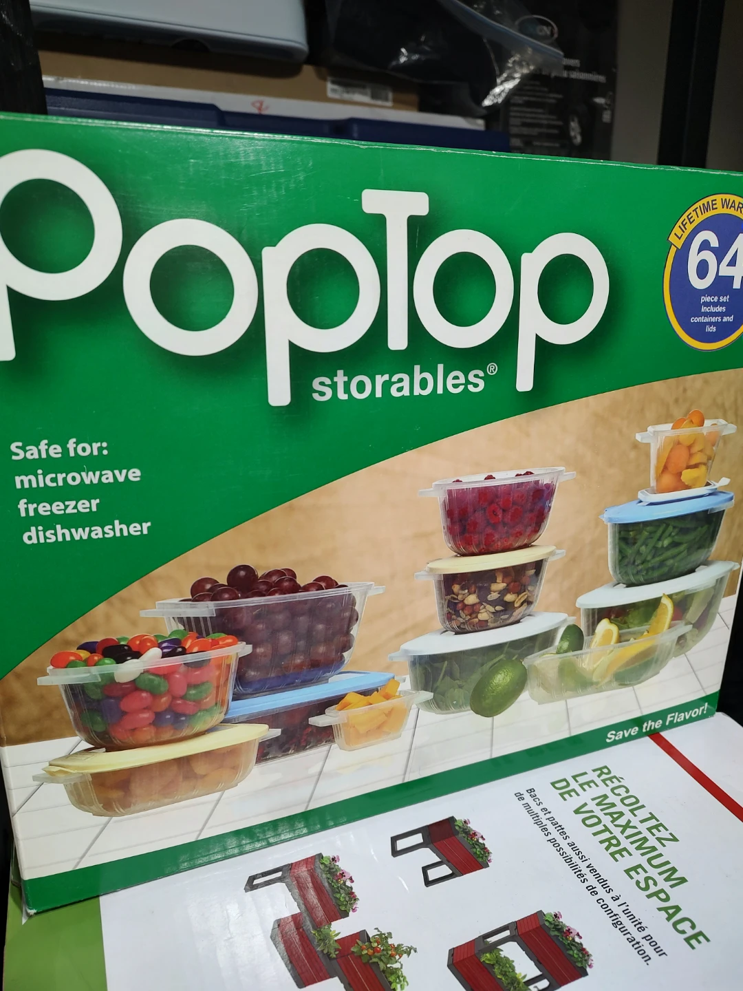 PopTop Storables 64-Piece Container Set