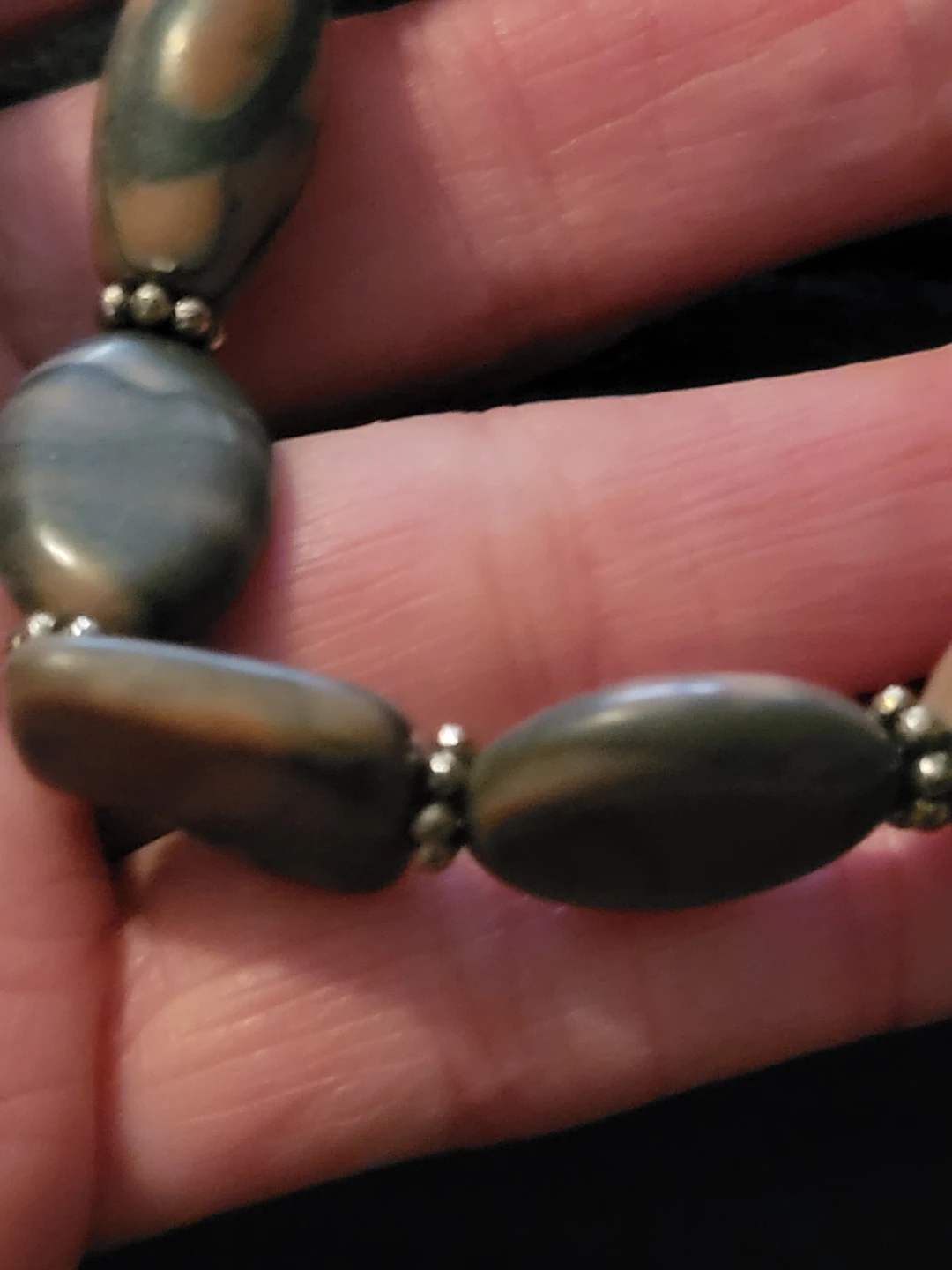 Jasper Gemstone Bead Bracelet - photo 3