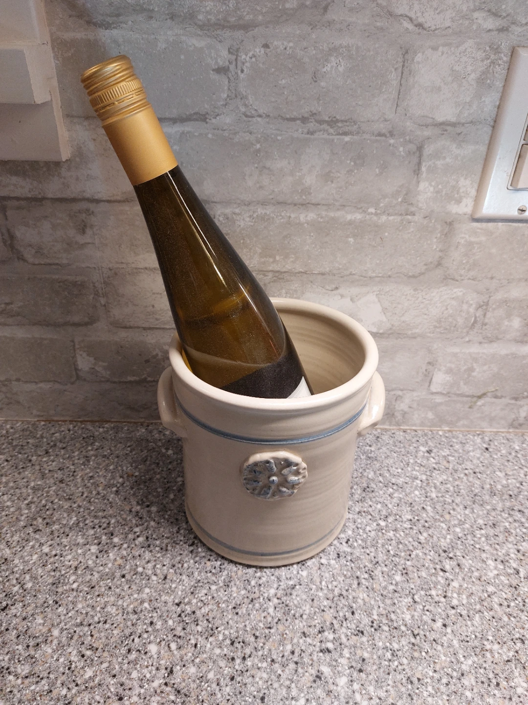 Stoneware Crock Utensil Holder - photo 3