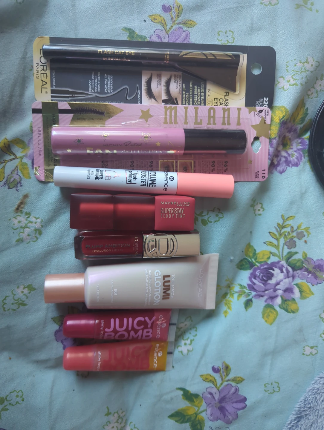 Assorted L'Oreal, Milani, Maybelline and Essence Makeup