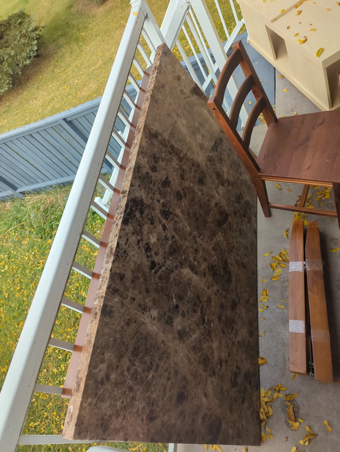 Large table with chairs - photo 2