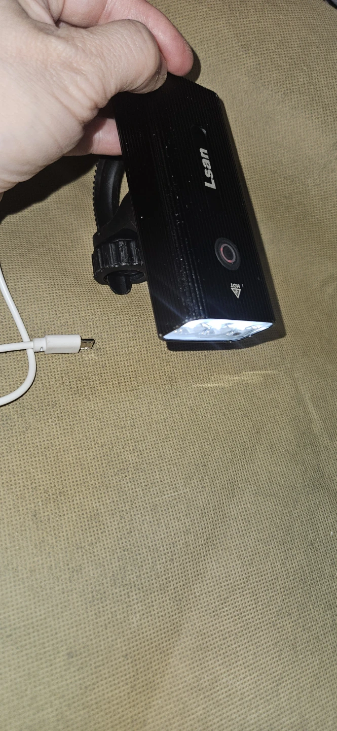 LSan Rechargeable 3-LED Bike / E-Bike / Scooter Headlight - photo 2