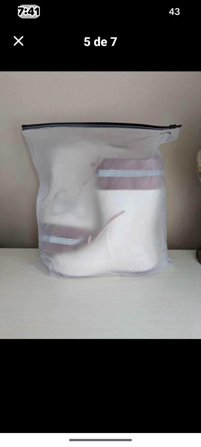 Girls  New White Bow Rain Boots size 6 - photo 3