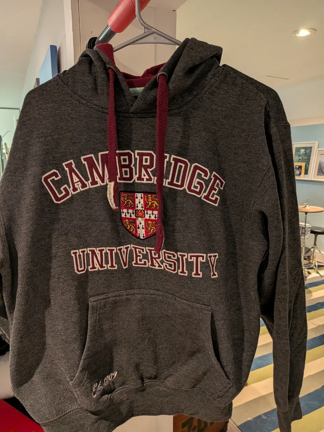 Cambridge University Hoodie - Large