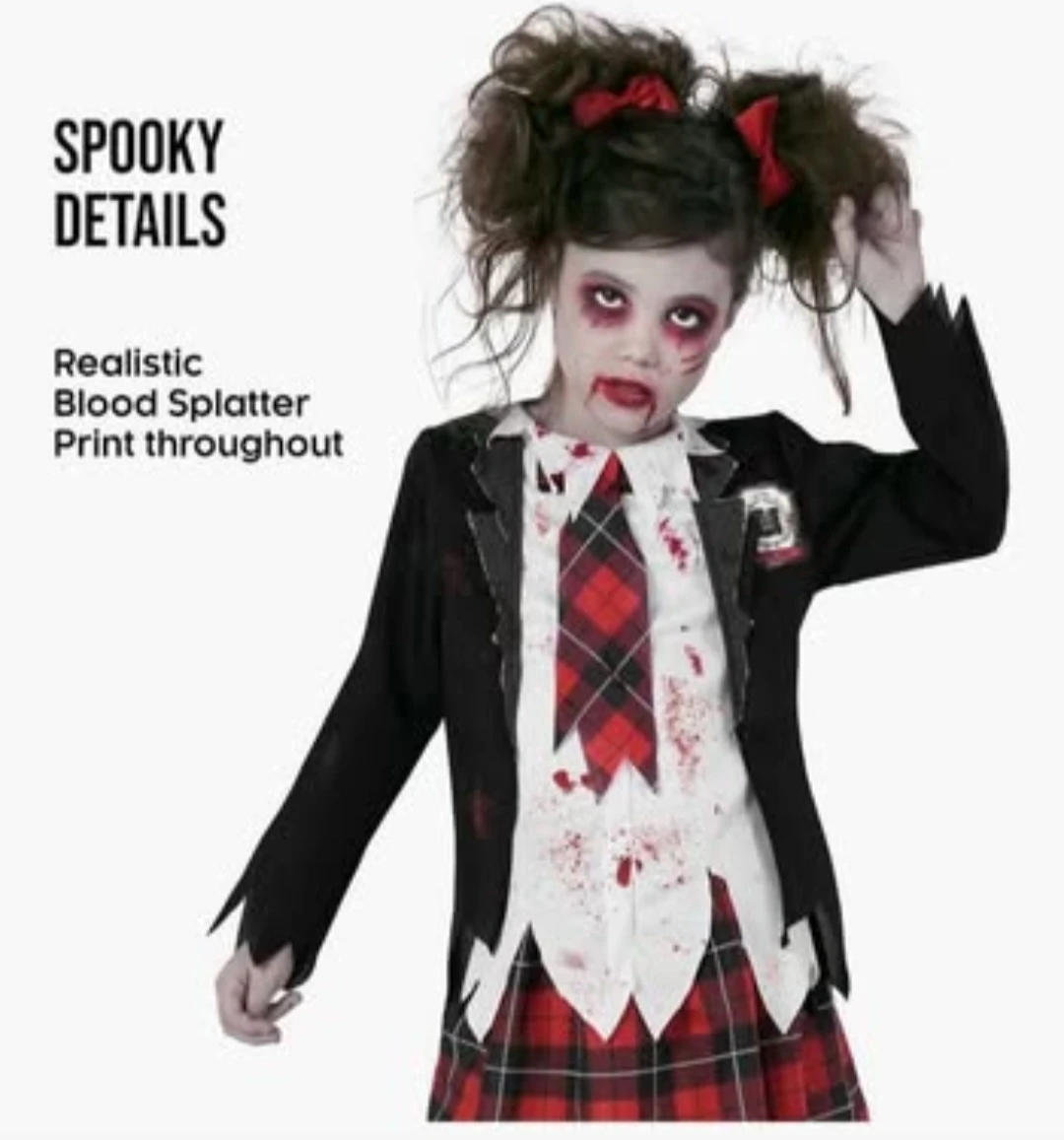 Medium-Morph Costumes School Girl Zombie Costume - photo 3