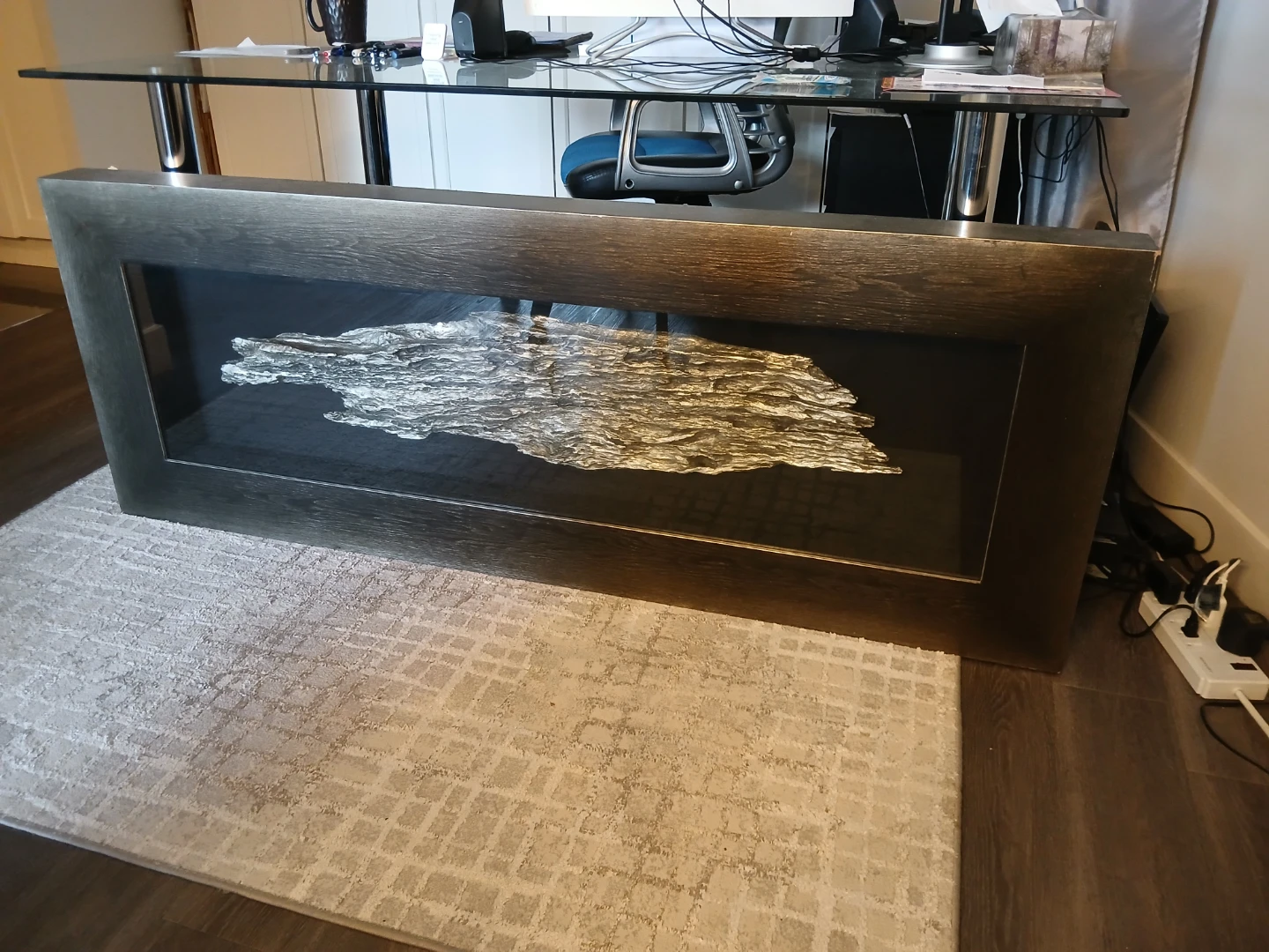 Large Framed Abstract Wall Art