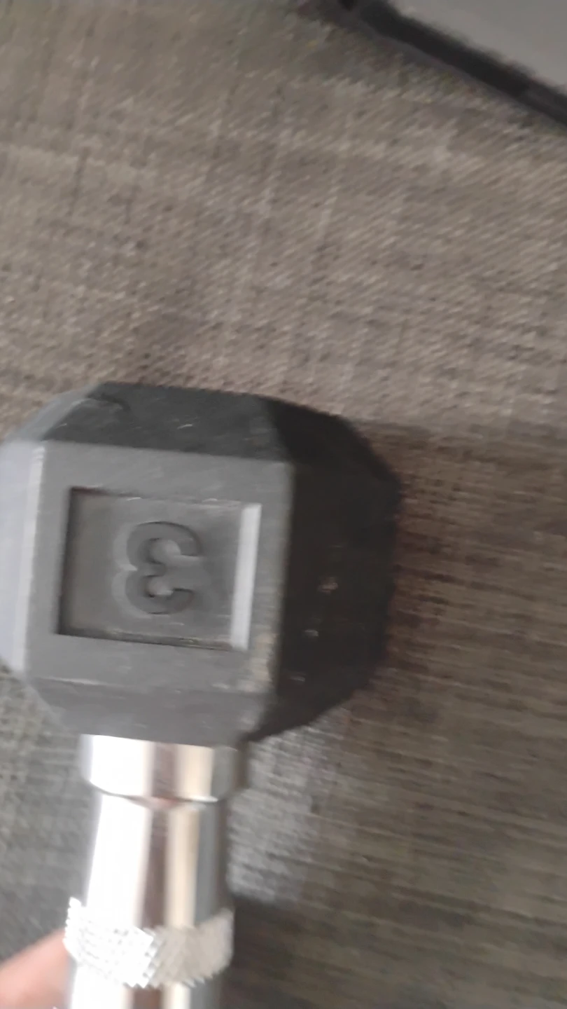 3 lb Hex Dumbbell - photo 2