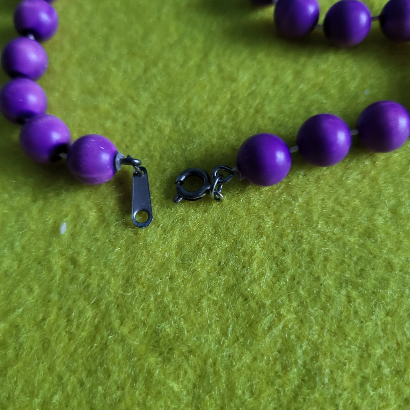 Purple Bead Necklace - photo 3