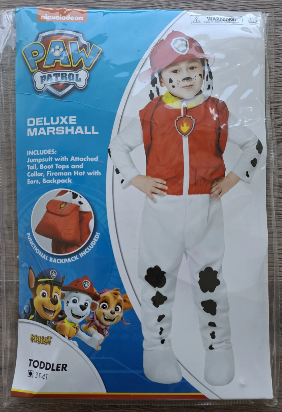 Paw Patrol Deluxe Marshall Costume