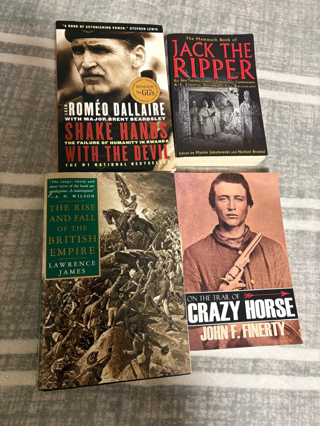 Four Historical Non-Fiction Books
