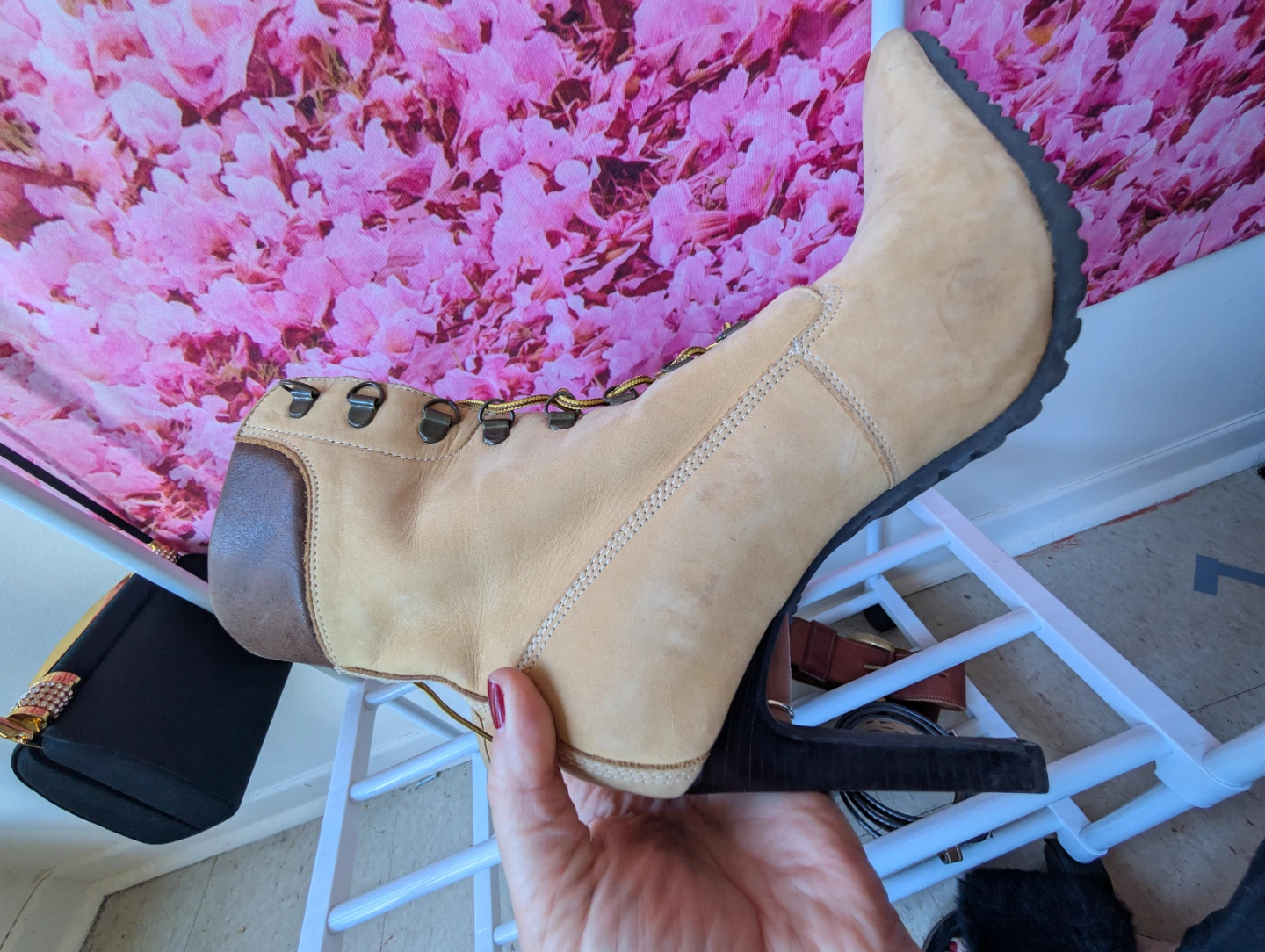 Steve Madden Timberland style High Heel Boots - photo 5