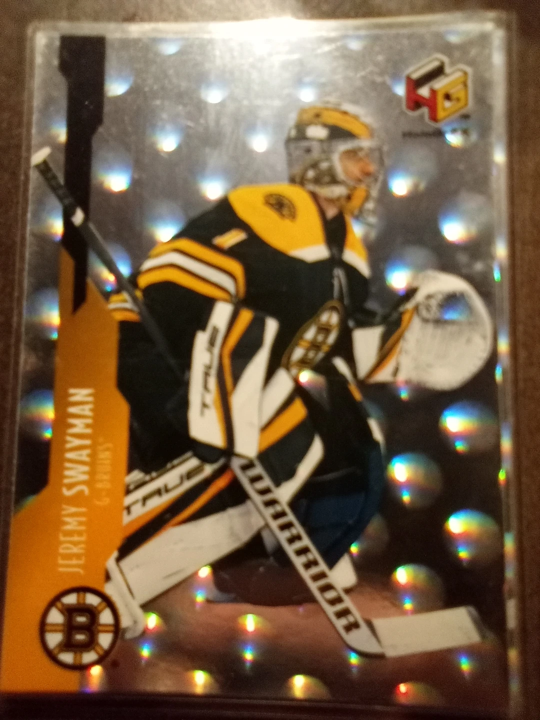 Jeremy Swayman Hockey Glossy Card