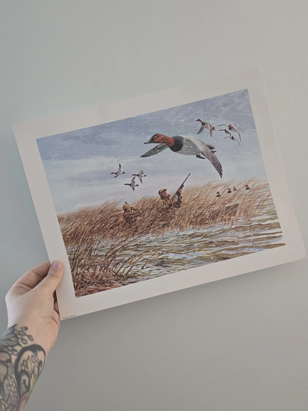 Beechum Duck Hunting Art Print