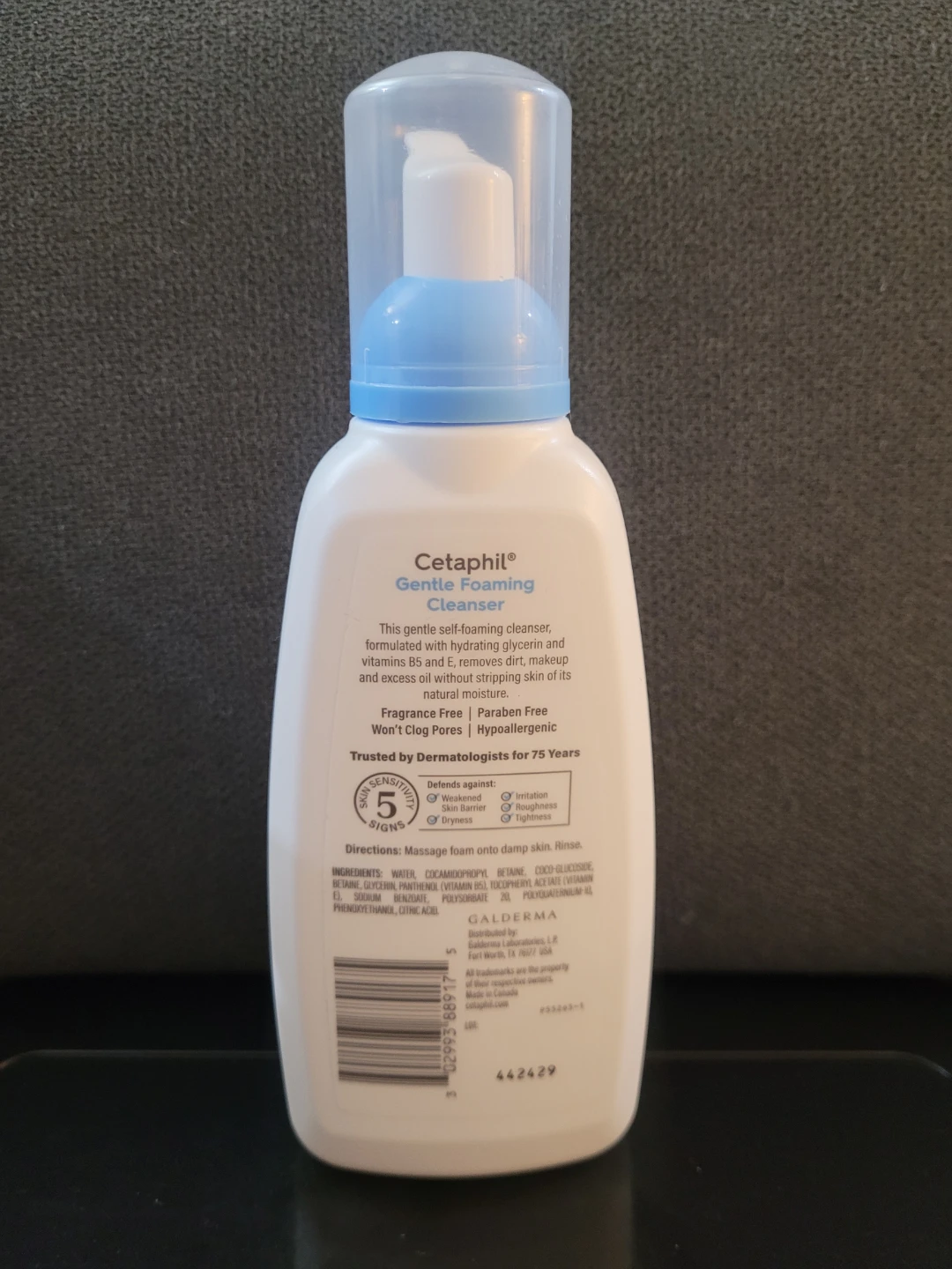 Cetaphil Gentle Foaming Cleanser 237ml - photo 2