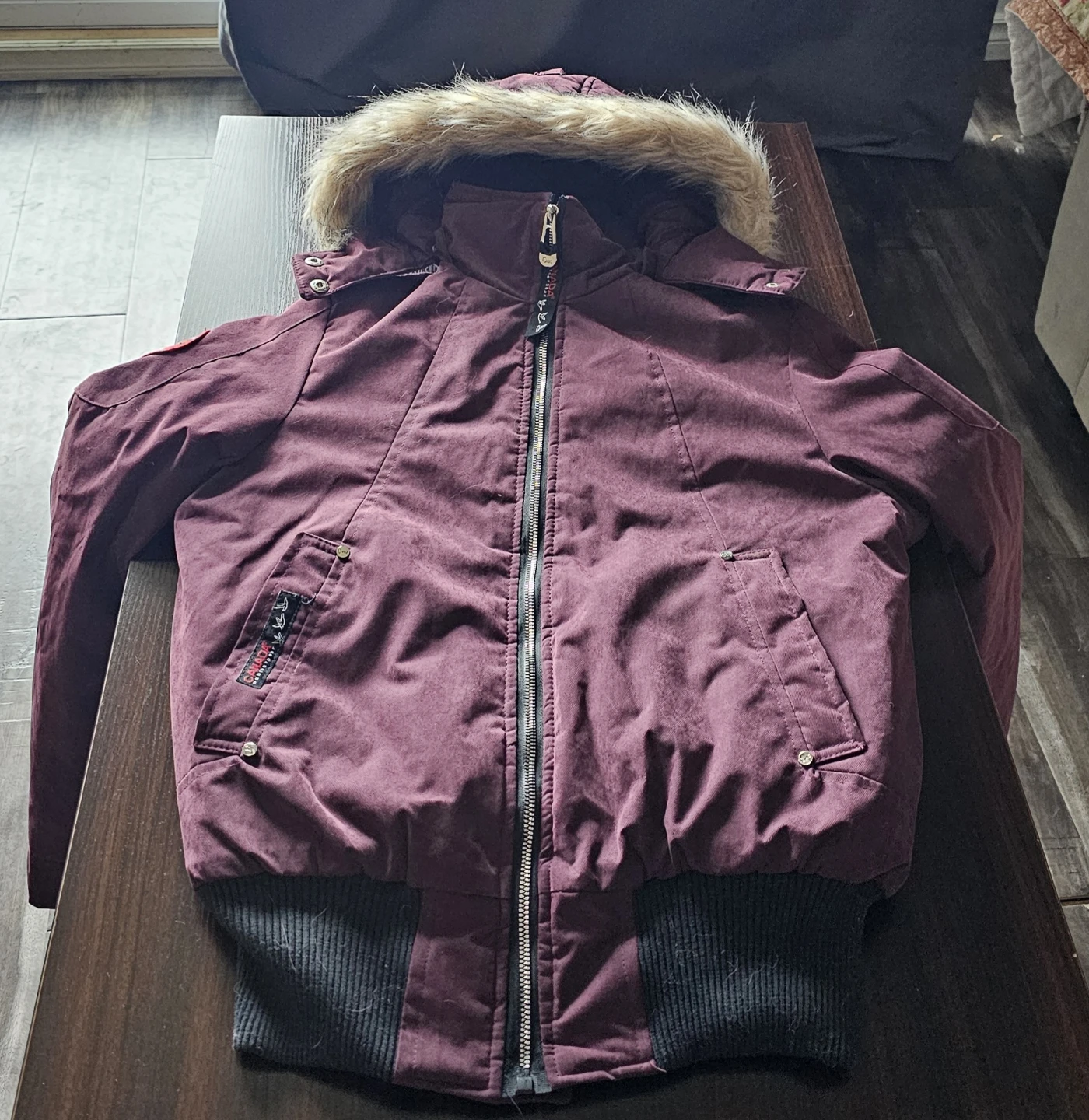 Canada Weather Gear Burgundy Winter Jacket - photo 3