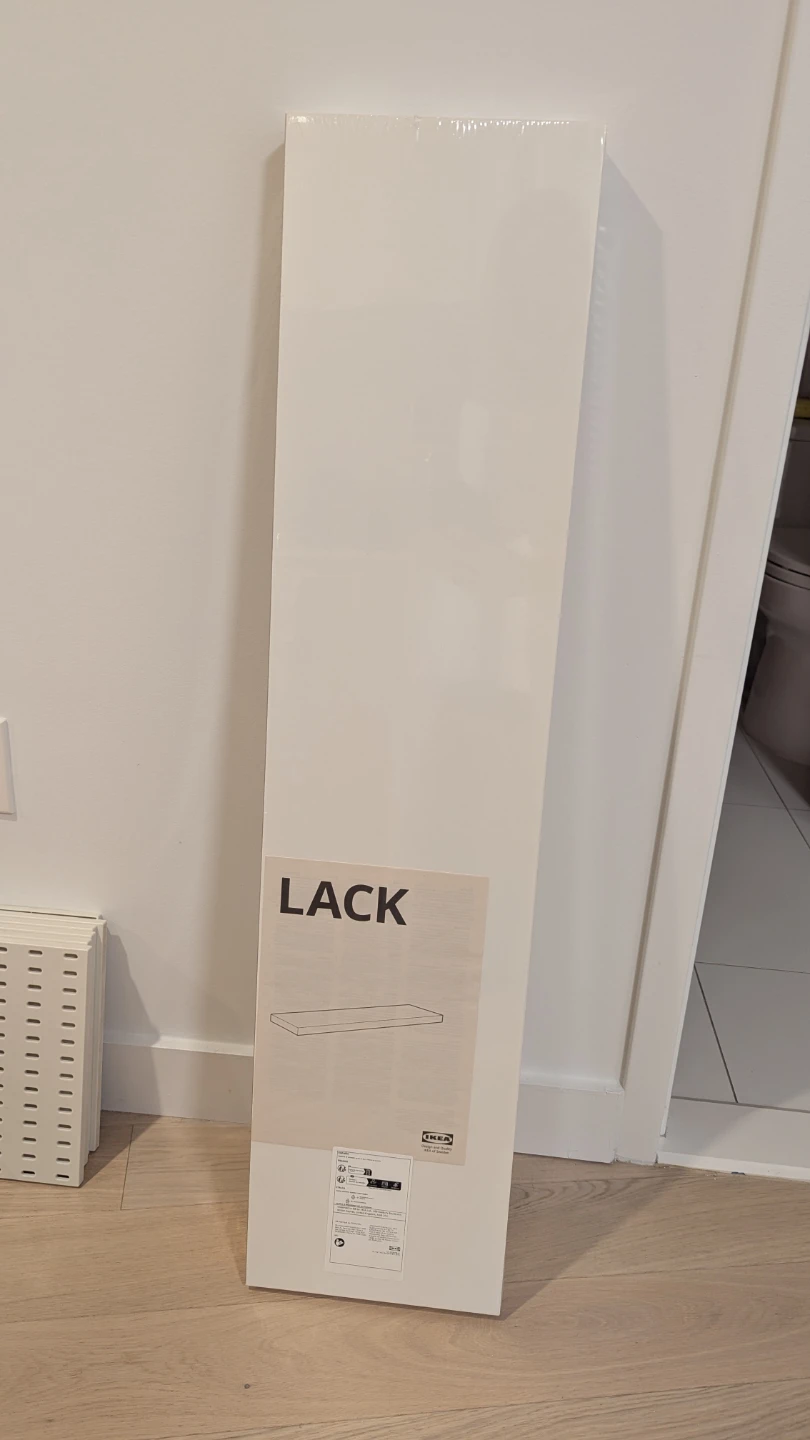IKEA LACK Wall Shelf White - photo 2