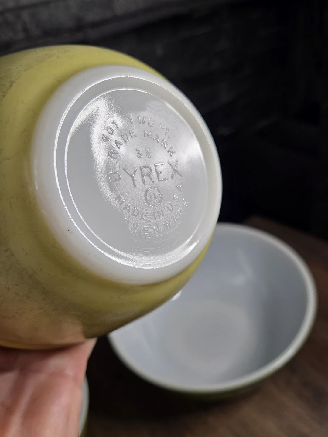 Vintage Pyrex Mixing Bowl Set - photo 4