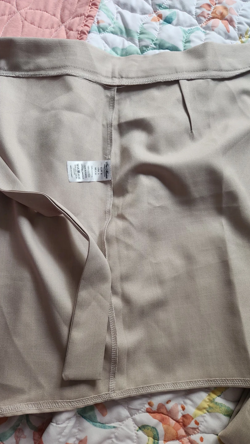 New Mission Beige Wrap-Style Trousers - photo 5