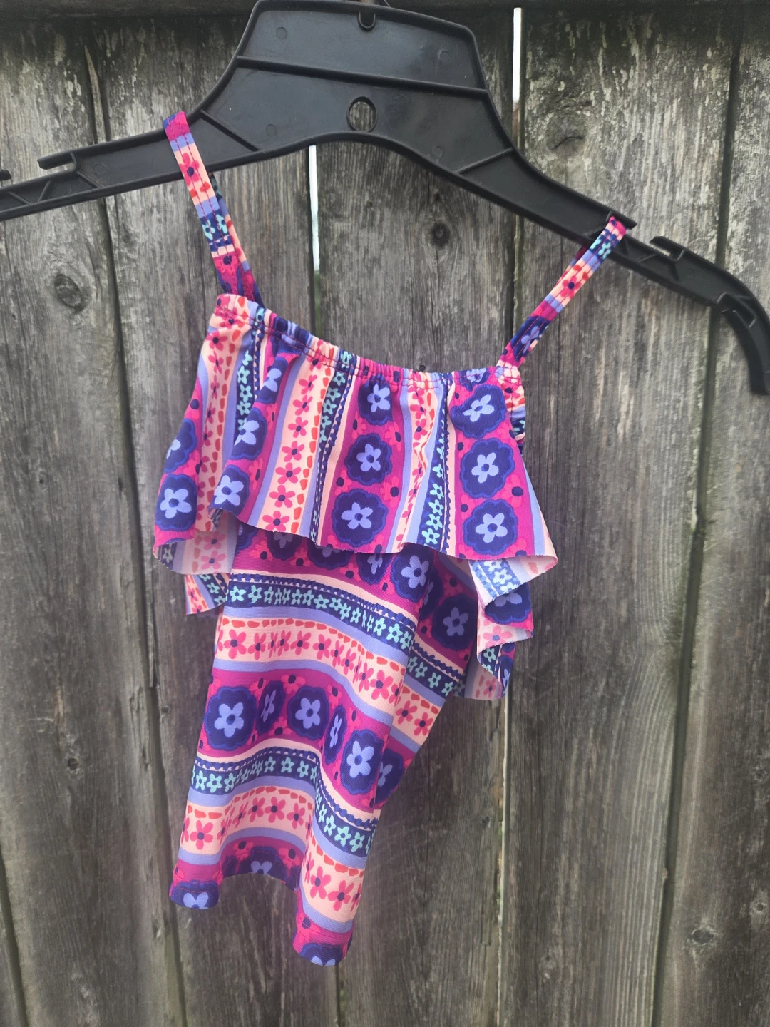 Old Navy Toddler Girls Floral Swim Top, 3T
