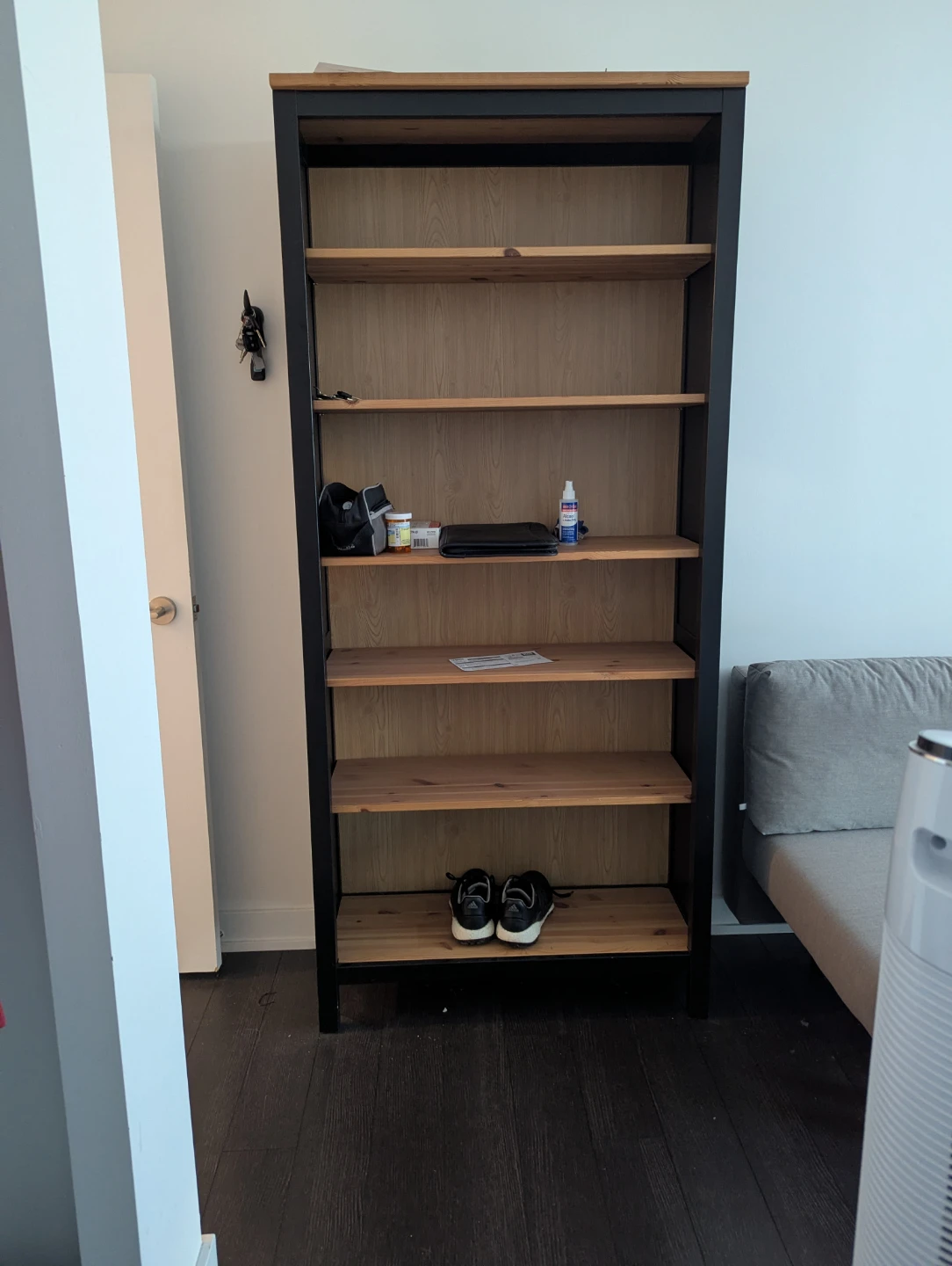 IKEA Hemnes Black Brown Bookcase