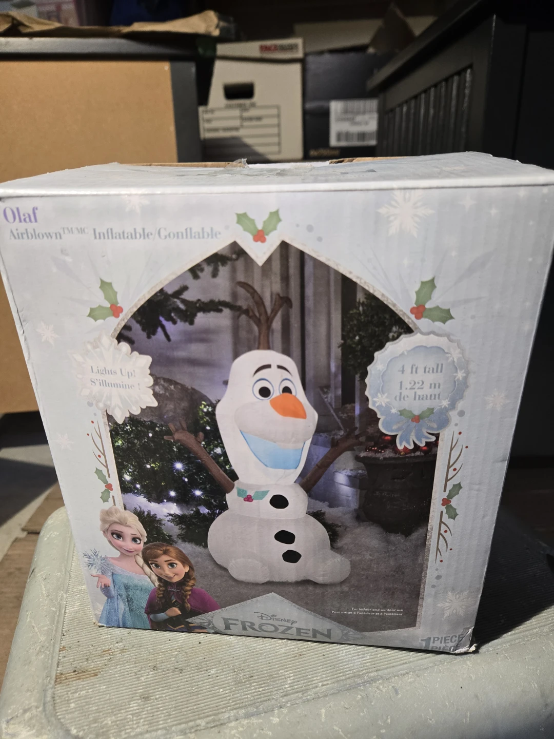 Frozen olaf inflatable decoration
