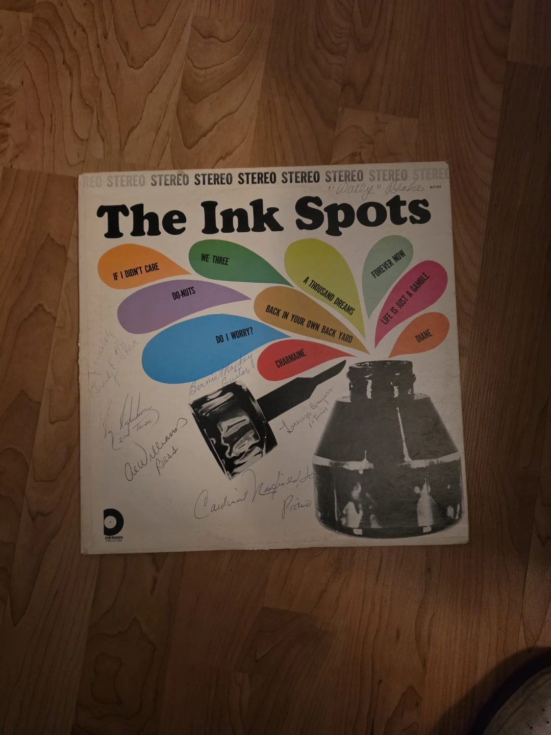 The Ink Spots Vinyl Record - Design Records