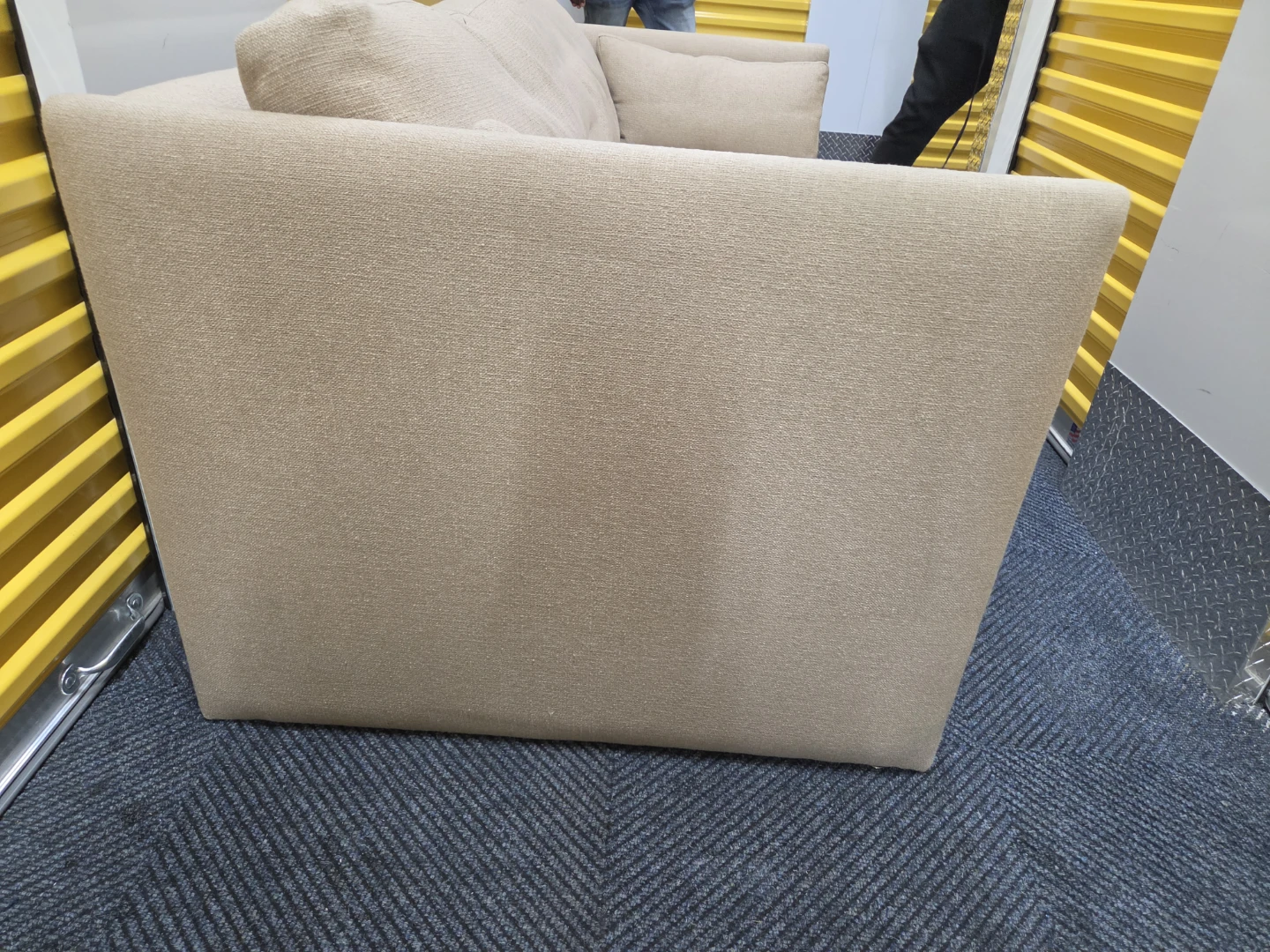 Beige Two-Seater Sofa - photo 4