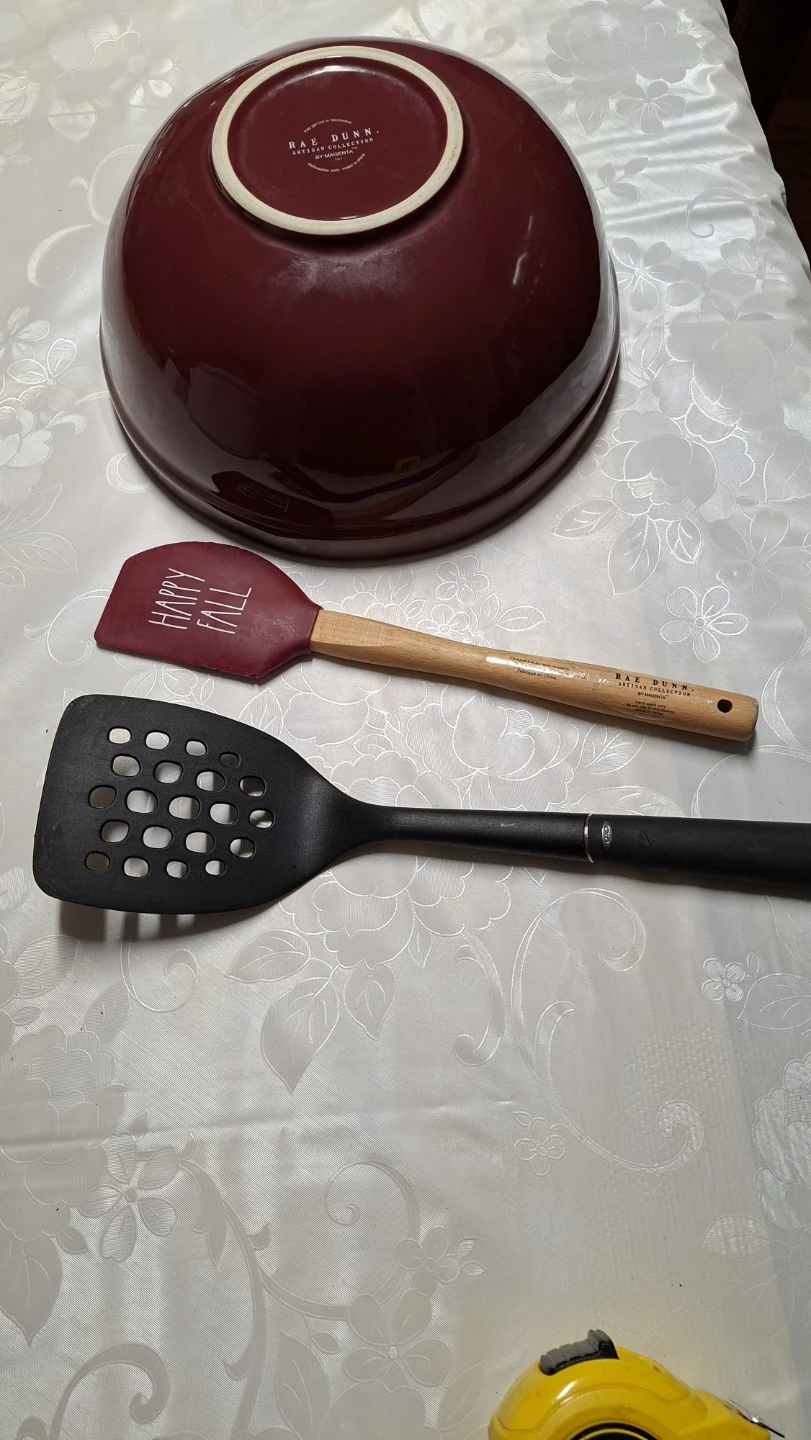 Rae Dunn Fall Y'all Bowl with Spatula - photo 4