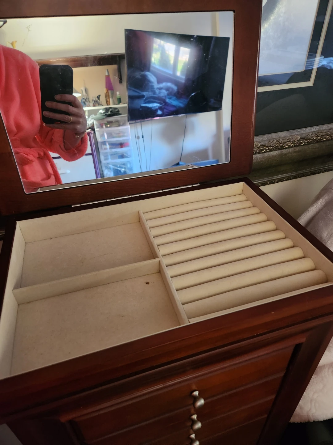 ANTIQUE JEWELRY CABINET BOWMANVILLE - photo 3