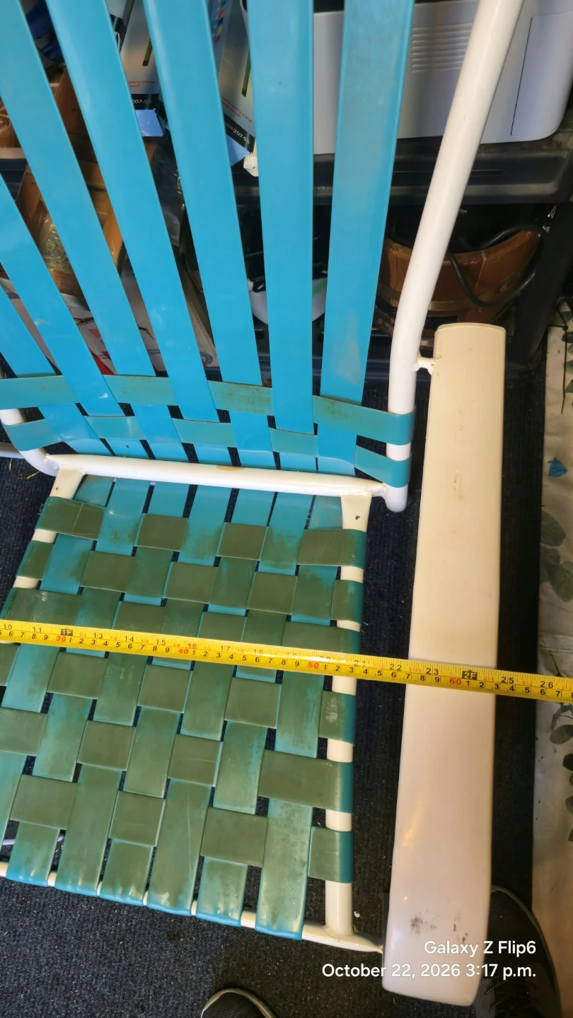 Two Vintage  Patio Chairs - photo 5