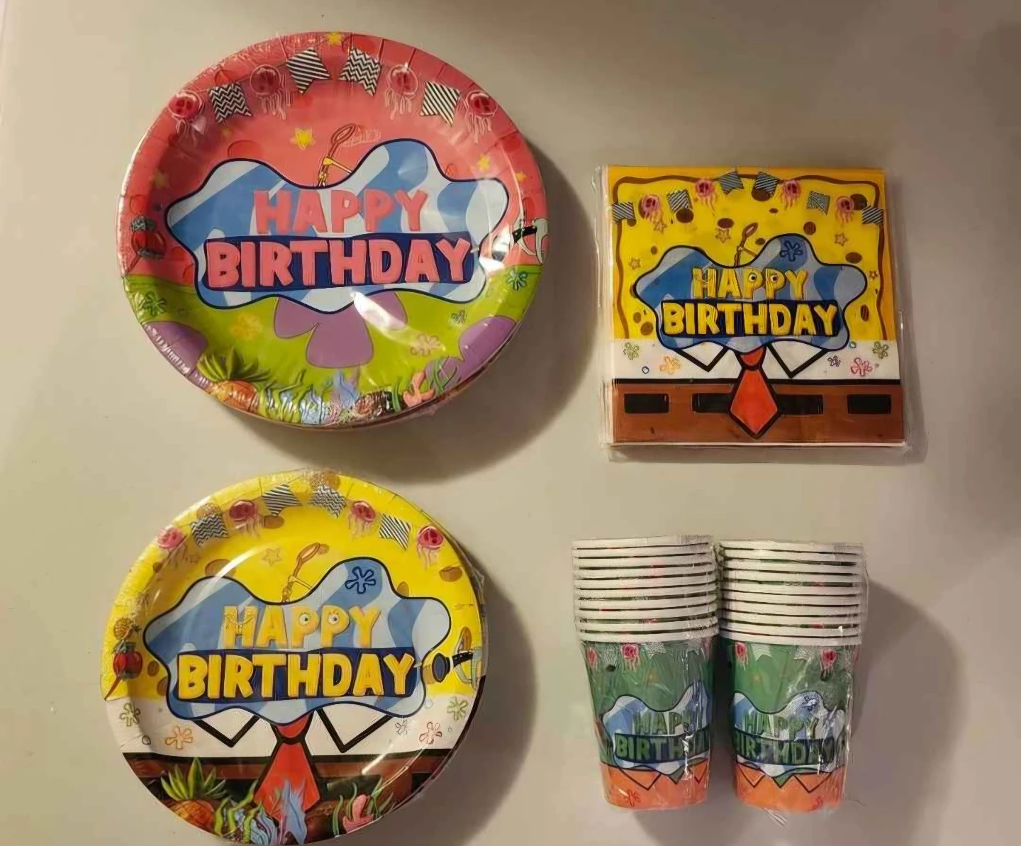 SpongeBob SquarePants Birthday Party Set