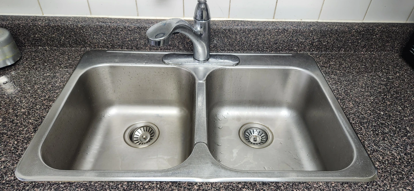 Double Basin Stainless Steel Kitchen Sink - photo 2