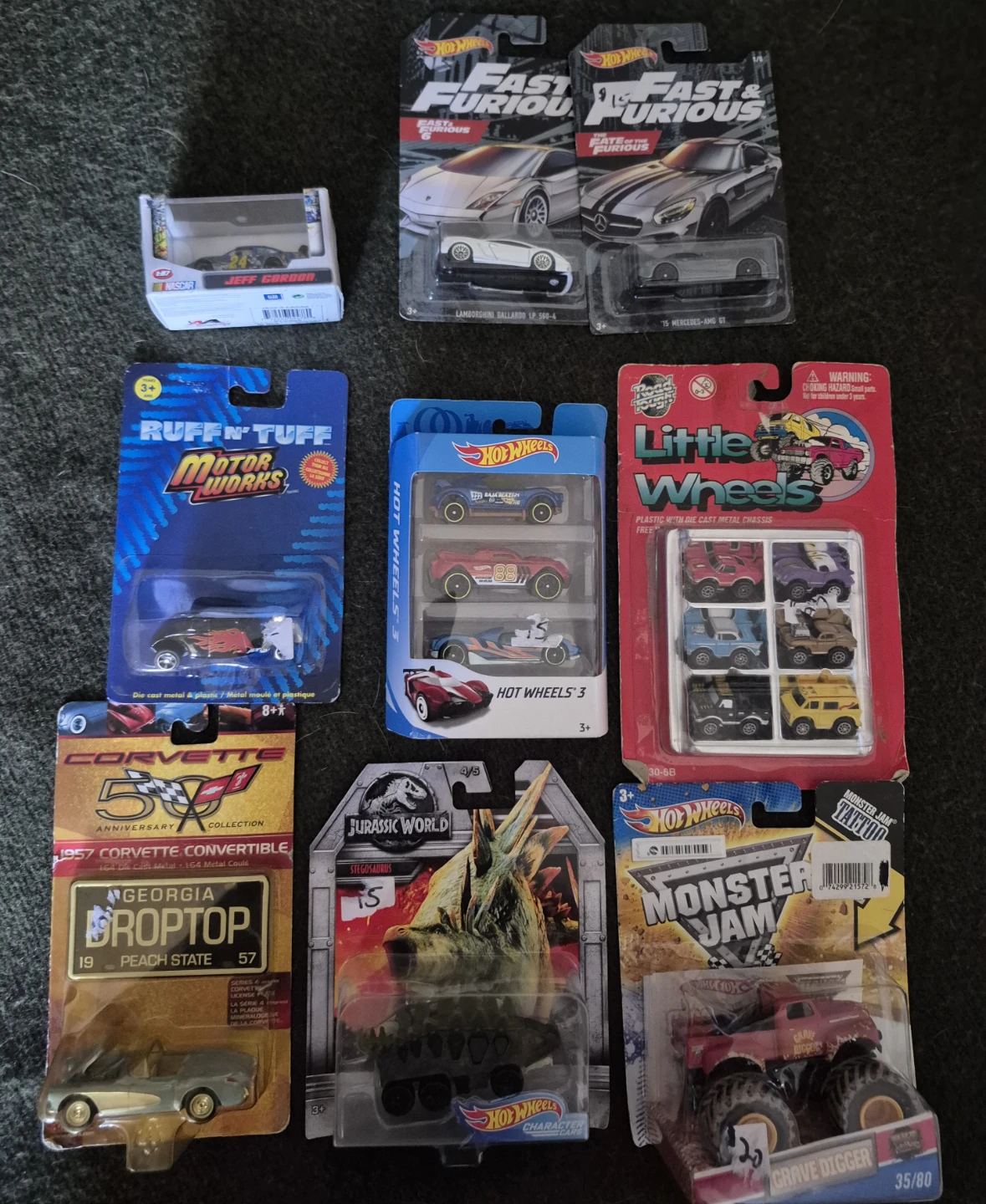 Assorted Collectible Die-Cast Toy Cars
