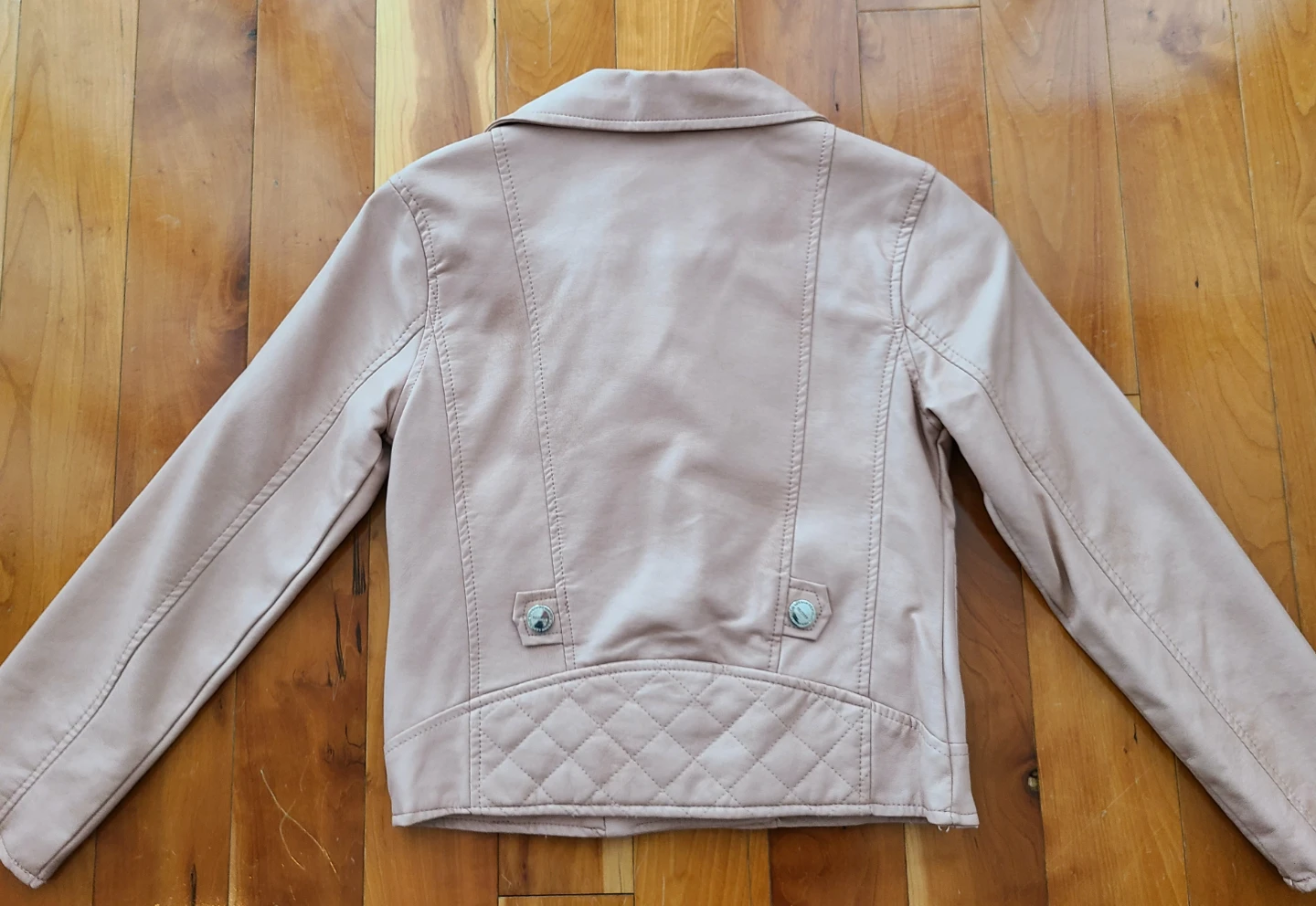 Girls Faux Leather Jacket - photo 3