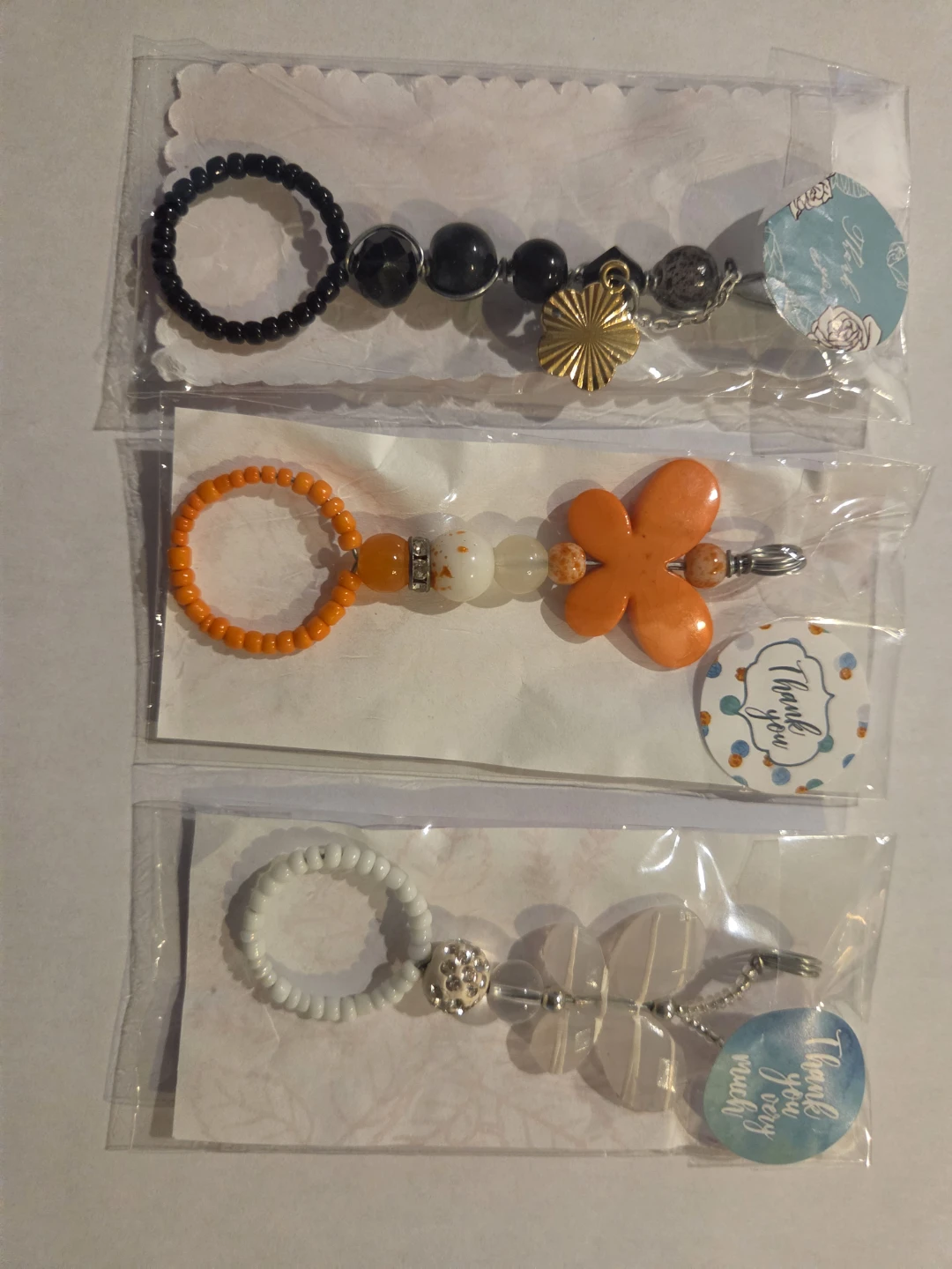 Handmade Beaded Ring Holders - photo 2