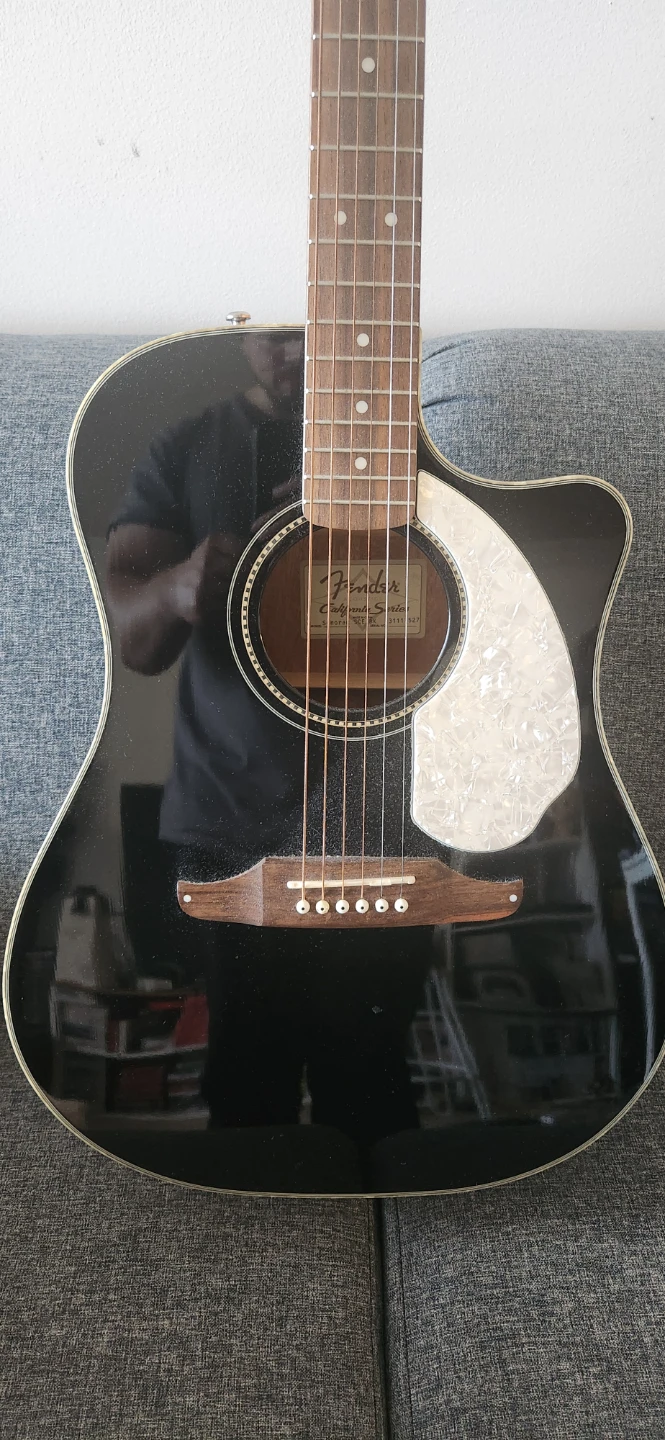 Fender California Series Sonoran SCE BK Guitar - photo 2