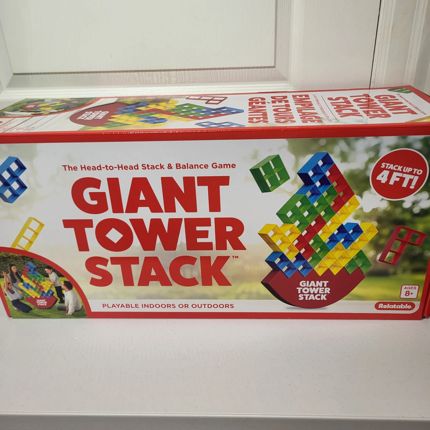Relatable Giant Tower Stack Game