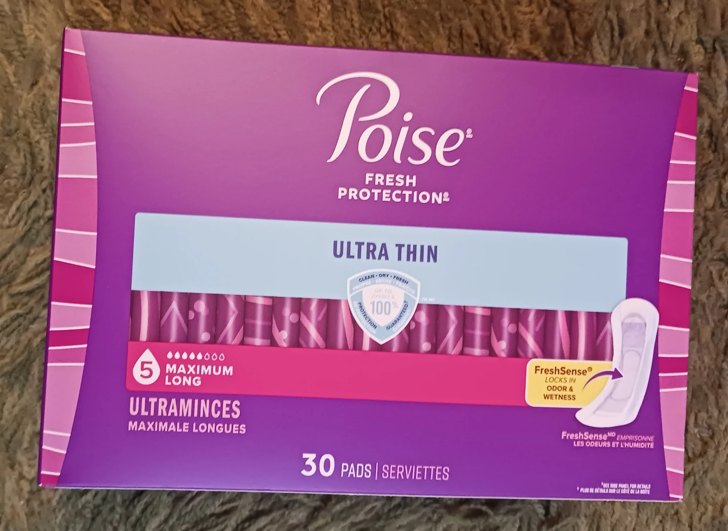 Poise Fresh Protection Ultra Thin Maximum Long Pads - photo 2