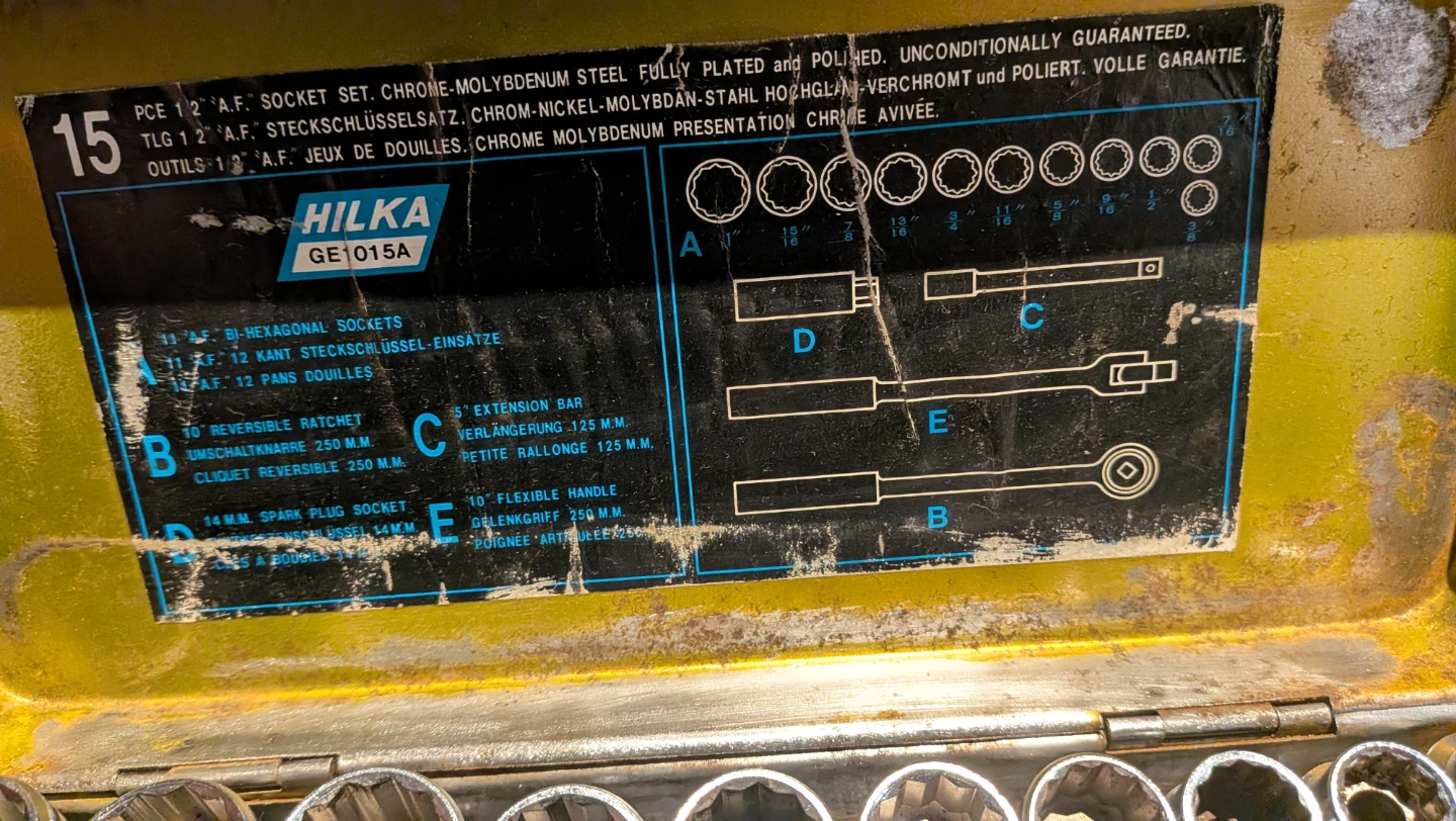 Hilka 15-Piece 1/2-inch Drive Socket Set - photo 3
