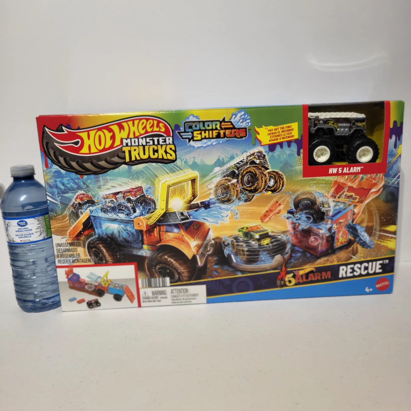 Hot Wheels Monster Trucks Color Shifters 5 Alarm Rescue - photo 3