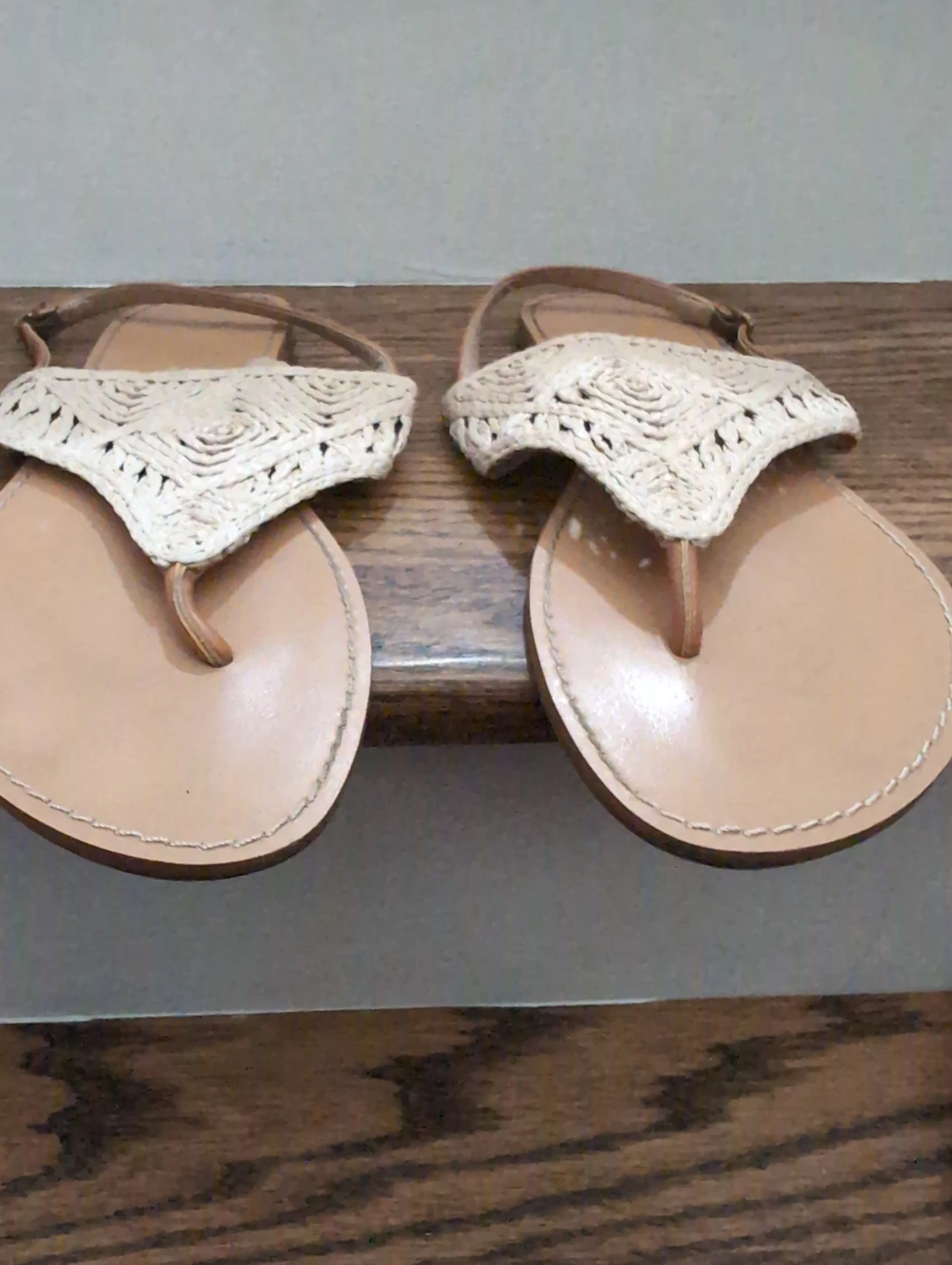 Corello Beige Woven Sandals - photo 3