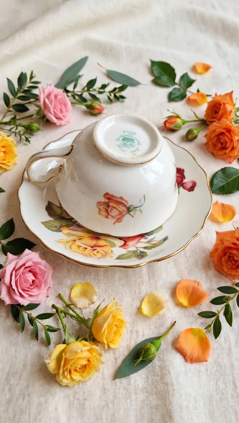 Hammersley & Co Bone China Teacup & Saucer - photo 5