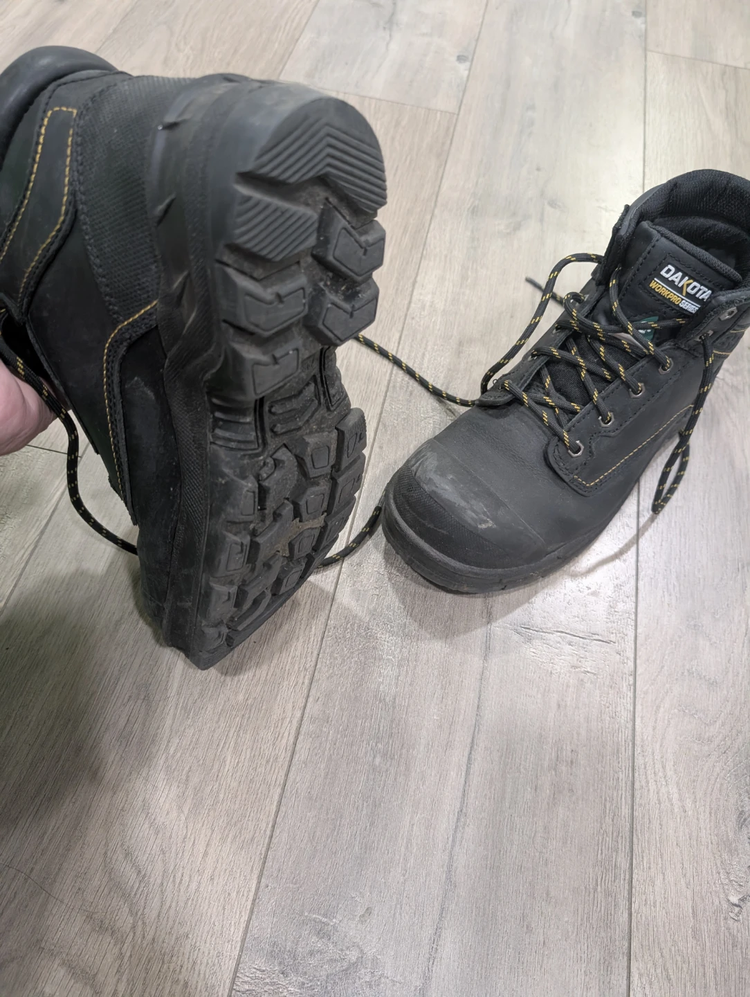 Dakota Workpro Series Work Boots steel toe Black Size 9 - photo 2