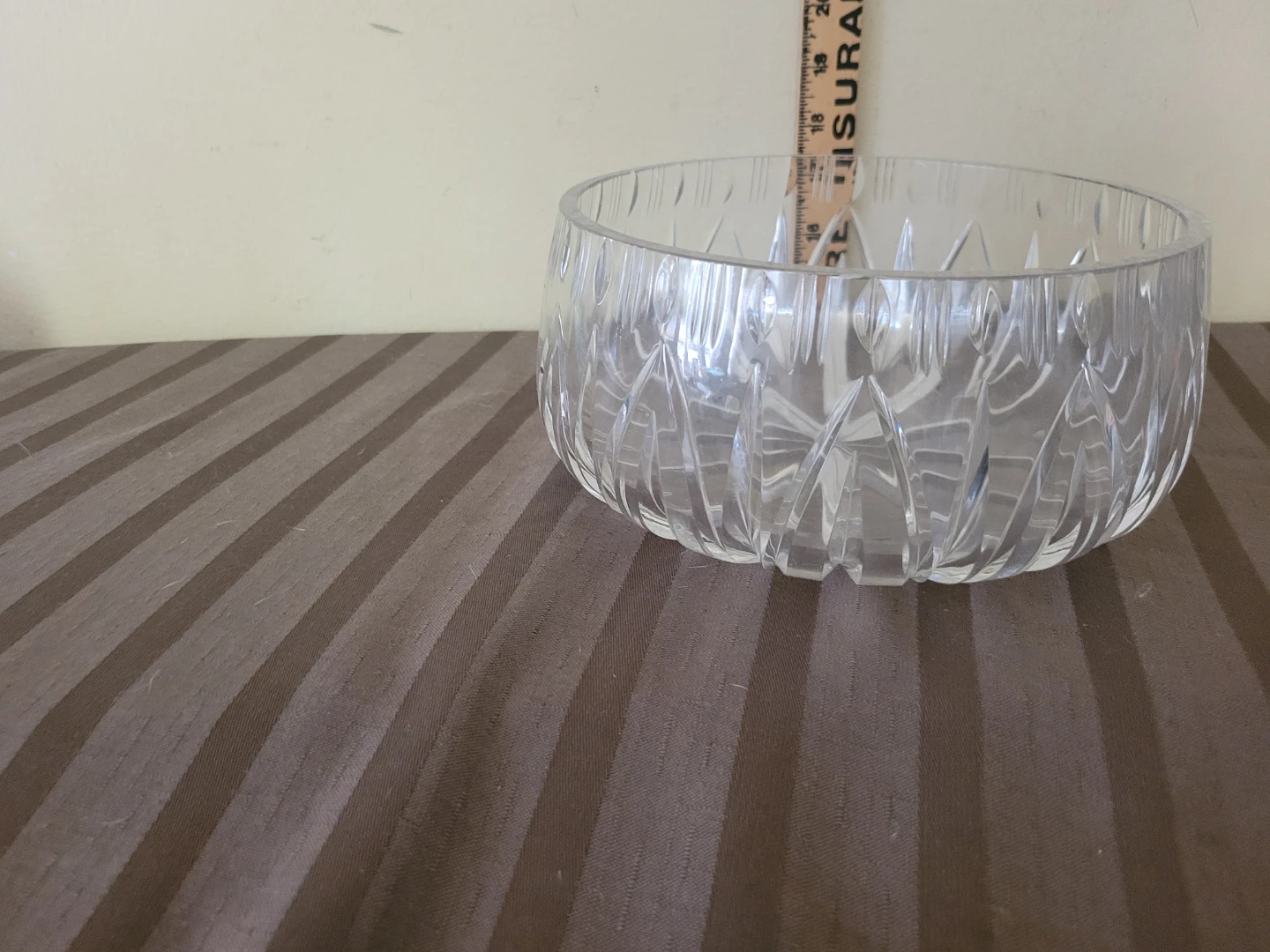 VINTAGE CRYSTAL BOWL HOBNAIL COMPOTE CANDY Carnival Glass Mug - photo 2